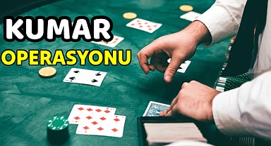 Kırıkkale Emniyetinden kumar baskını