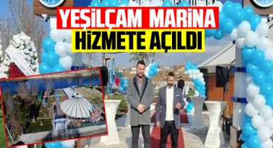 Yeşilçam Marina hizmete açıldı
