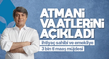 Adem Atmani vaatlerini açıkladı