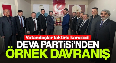 Deva Partisi'nden örnek davranış