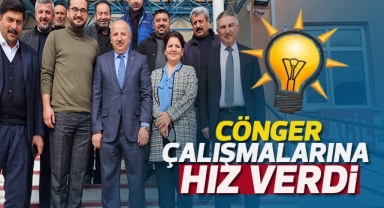 AK Parti Keskin adayı Cönger, çalışmalarına hız verdi