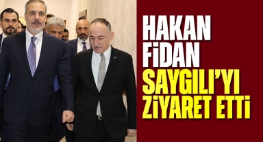 Hakan Fidan, Saygılı'yı ziyaret etti