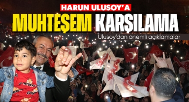 Harun Ulusoy'a Yaylacık'ta muhteşem karşılama