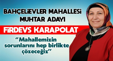 Muhtar Adayı Karapolat, çalışmalarını aralıksız sürdürüyor