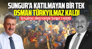 Sungur'a katılmayan bir tek Osman Türkyılmaz kaldı