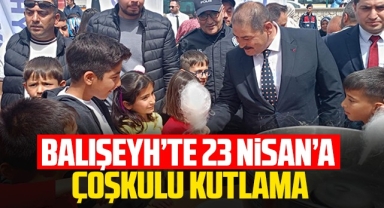 Balışeyh'te 23 Nisan'a çoşkulu kutlama