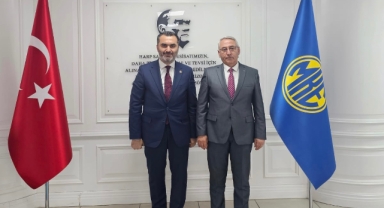 Kaplan'dan MKE Genel Müdürü İlhami Keleş'e ziyaret