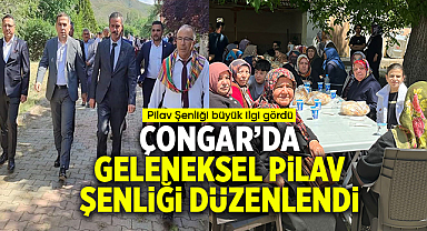 Çongar'da geleneksel Pilav Şenliği düzenlendi