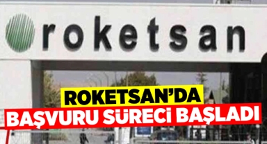 Roketsan'da başvuru süreci başladı