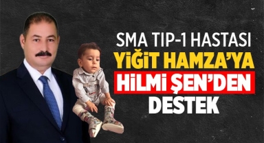 Yiğit Hamza'ya Hilmi Şen'den destek