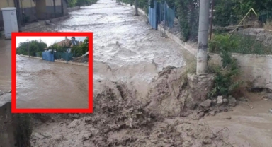 Kırıkkale’de sağanak yağış etkili oldu