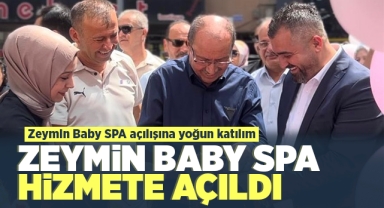 Zeymin Baby SPA hizmete açıldı