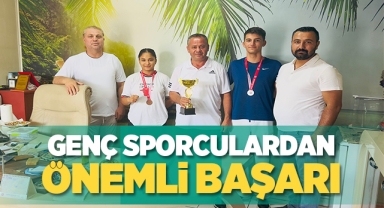 Genç sporculardan önemli başarı