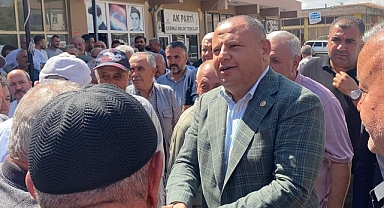 Milletvekili Halil Öztürk, Çerikli'de coşkulu şekilde karşılandı