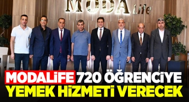 Modalife 720 öğrenciye yemek hizmeti verecek