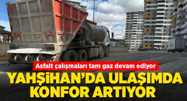 Yahşihan'da ulaşımda konfor artıyor