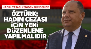 Öztürk; Hadım cezası için yeni düzenleme yapılmalıdır