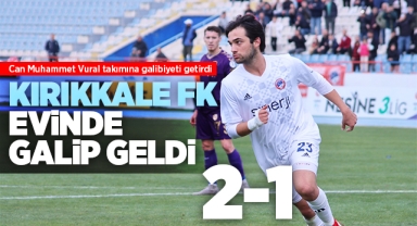 Kırıkkale FK, evinde galip geldi