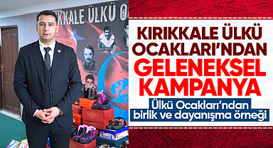 Kırıkkale Ülkü Ocakları'ndan geleneksel kampanya