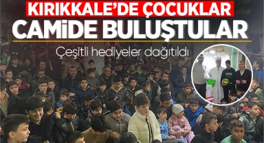 Kırıkkale'de çocuklar camide buluştu