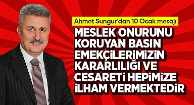 Yahşihan Belediye Başkanı Ahmet Sungur'dan
