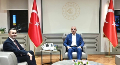 Mustafa Kaplan, Bakan Uraloğlu ile Kırıkkale'yi görüştü