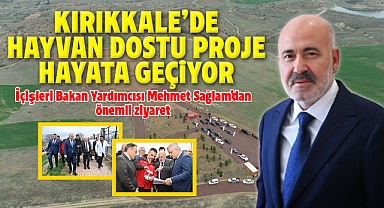 İçişleri Bakan Yardımcısı Mehmet Sağlam'dan Kırıkkale'ye önemli ziyaret