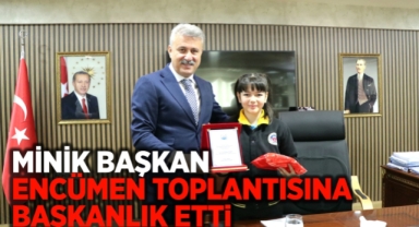 Minik Başkan Encümen Toplantısına Başkanlık Etti