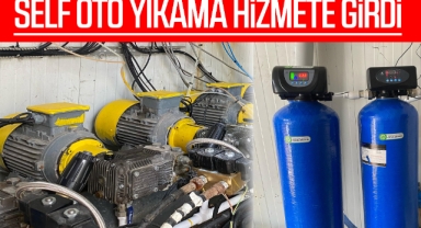 Self Oto Yıkama hizmete girdi