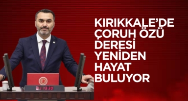 Kırıkkale’de çoruh özü deresi deresi yeniden hayat buluyor