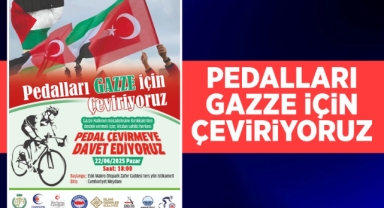 Pedalları Gazze için çeviriyoruz