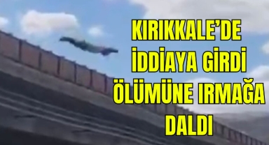 Kırıkkale’de iddiaya girdi ölümüne ırmağa daldı