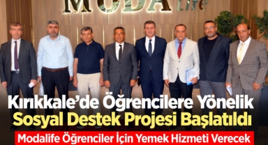 Kırıkkale’de öğrencilere yönelik sosyal destek projesi başlatıldı