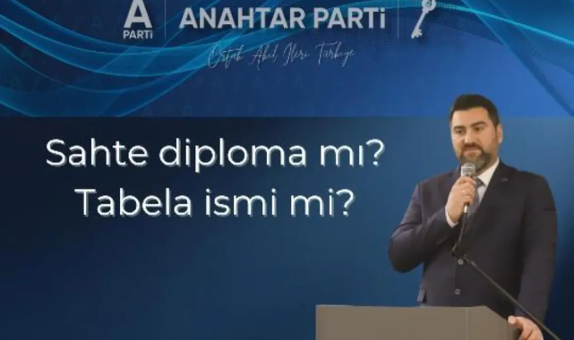 Sahte diploma mı tabela ismi mi?