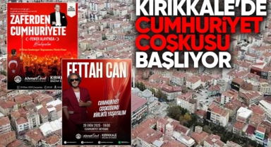 Kırıkkale’de cumhuriyet coşkusu başlıyor