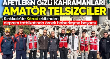 Kırıkkale’de Kıtrad ekibinden deprem tatbikatında örnek haberleşme başarısı