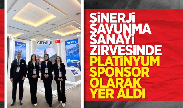 Sinerji, Savunma Sanayi Zirvesinde Platinyum Sponsor Olarak Yer Aldı