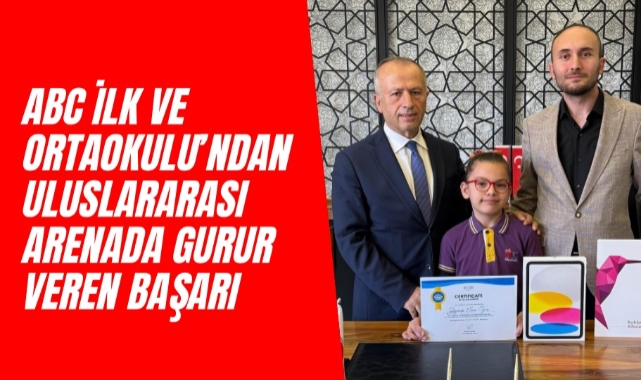 ABC İlk ve Ortaokulu'ndan Uluslararası Arenada Gurur Veren Başarı