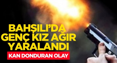 Bahşılı'da genç kız ağır yaralandı