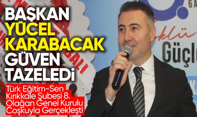 Başkan Yücel Karabacak güven tazeledi