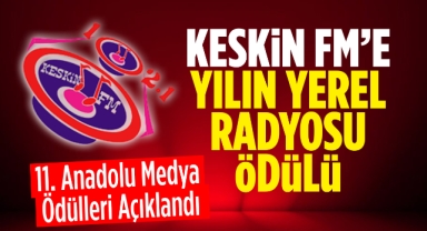 Keskin FM'e yılın yerel radyosu ödülü
