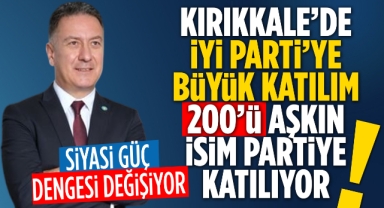 Kırıkkale'de İYİ Parti'ye Büyük Katılım: 200’ü Aşkın İsim Partiye Katılıyor