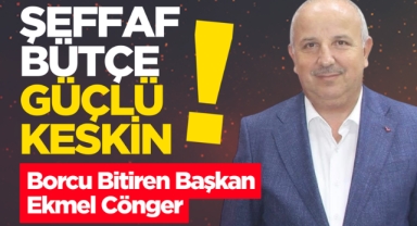 Şeffaf belediye, güçlü Keskin