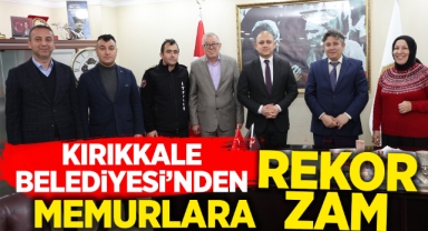 Kırıkkale Belediyesi'nden memurlara rekor zam