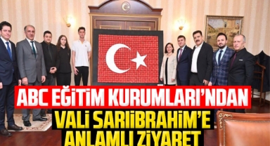 ABC Eğitim Kurumları'ndan Vali Sarıibrahim'e anlamlı ziyaret