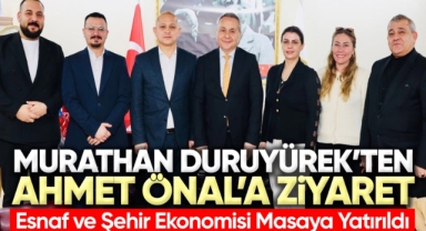 Murathan Duruyürek'ten Ahmet Önal'a ziyaret