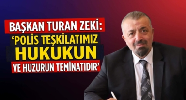 Başkan Turan Zeki: 