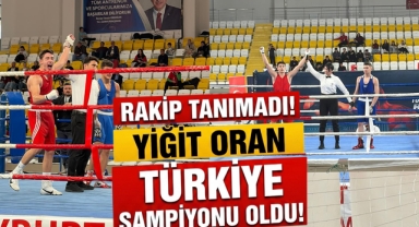 Rakip Tanımadı! Yiğit Oran Türkiye Şampiyonu Oldu