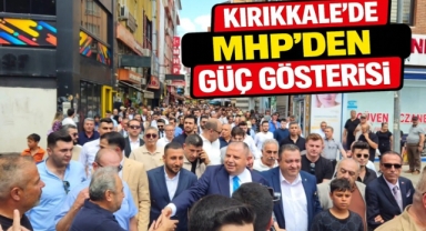Kırıkkale’de MHP’den güç gösterisi 