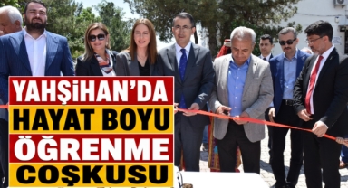 Yahşihan’da hayat boyu öğrenme coşkusu